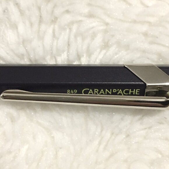 NWT Caran D'Ache Limited Edition Swiss-made Purple Pen, Black Ink, White… - Picture 8 of 13